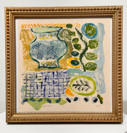 Blue Vase No. 5 (1 of 6)  | 10” x 10”