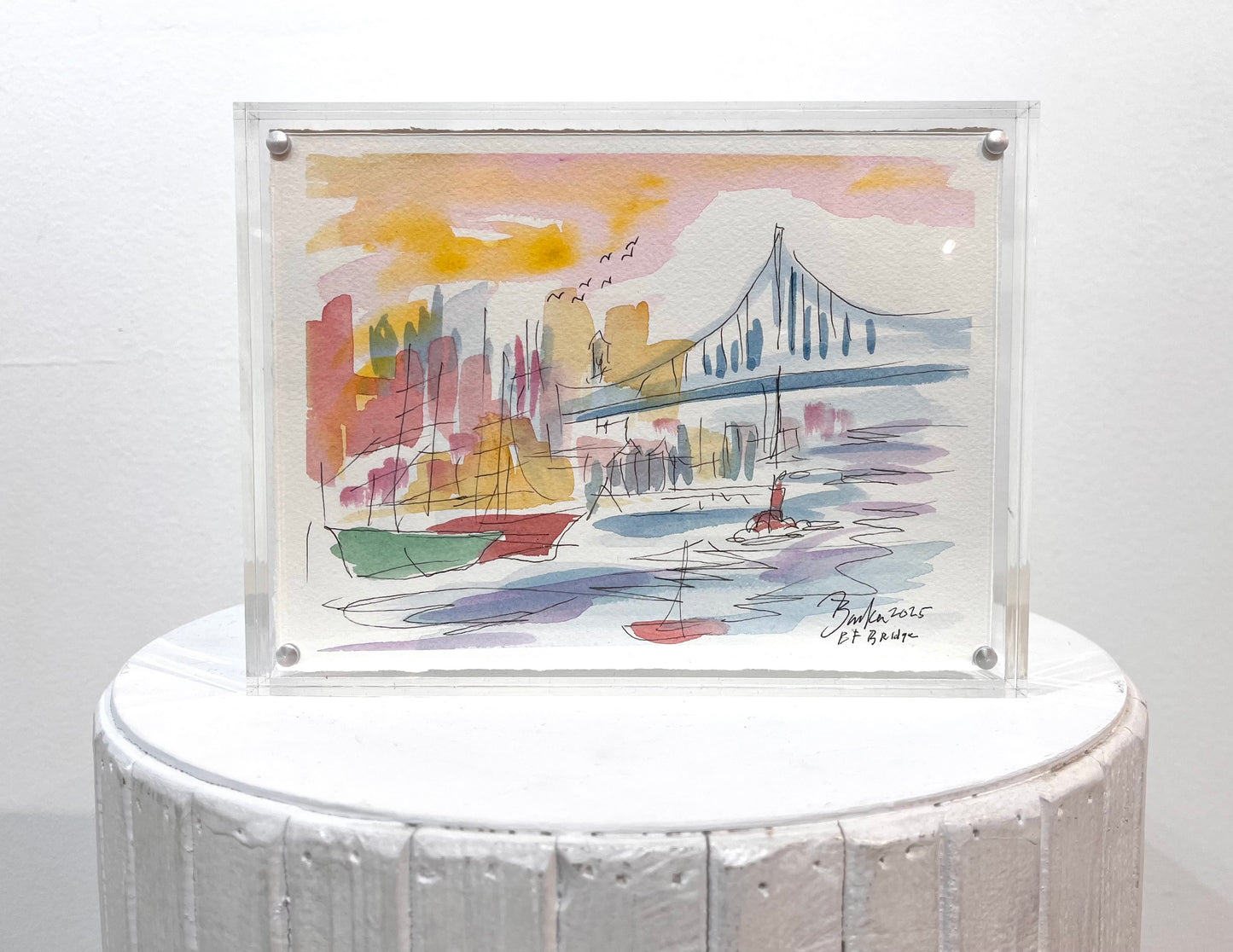 Ben Franklin Bridge Mini | 6 x 8