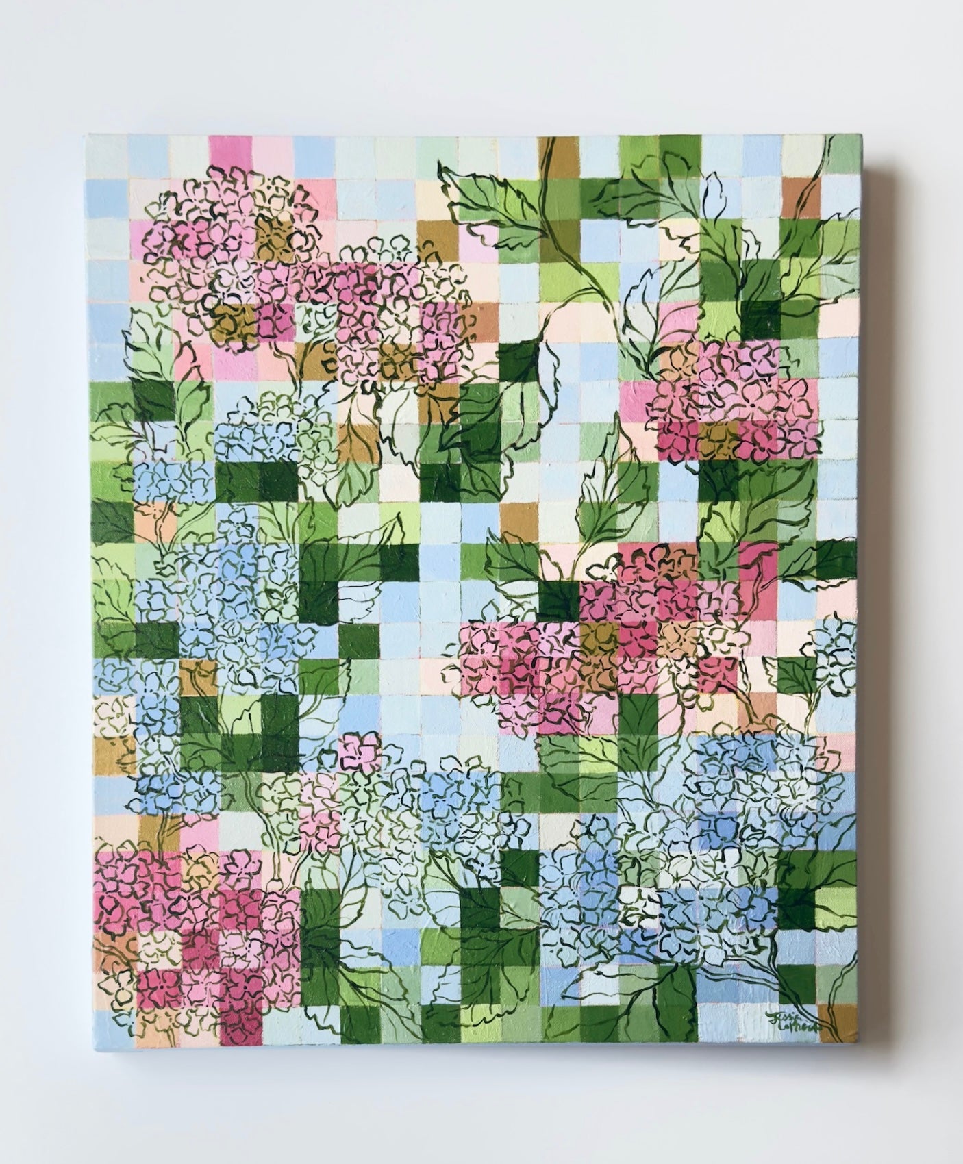Focus on the Blooms | 20 x 24
