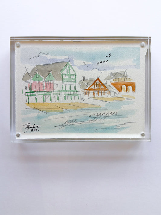 Boat House Row No. 6 | 6 x 8