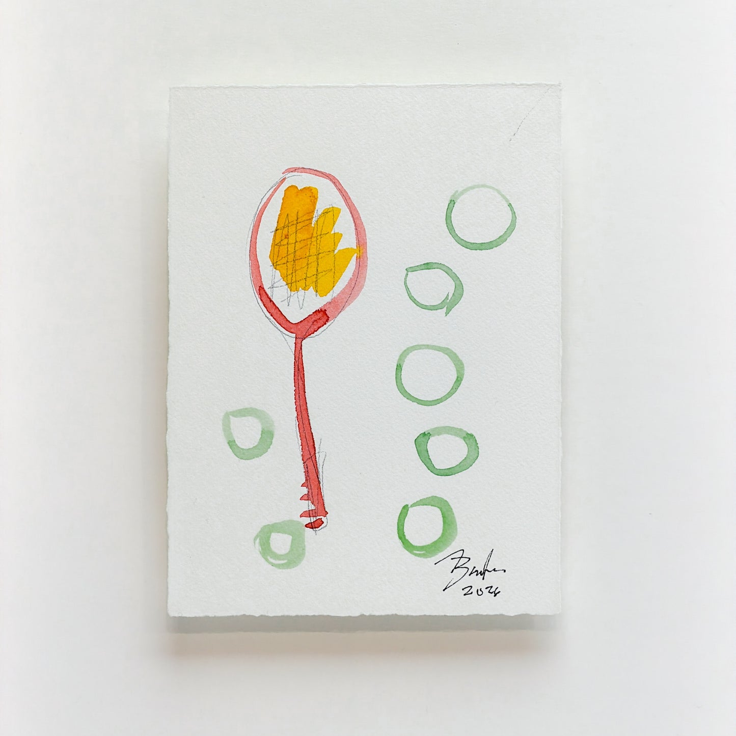 Tennis No. 3 | 6 x 8
