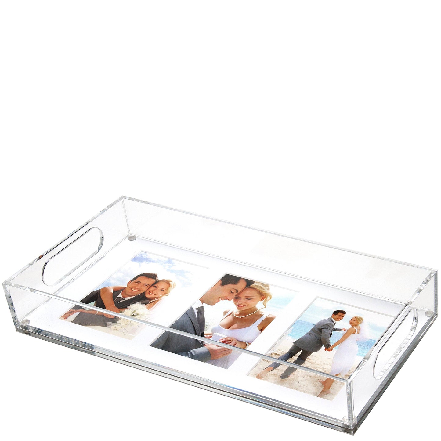 Acrylic Photo Tray | 16 X 8
