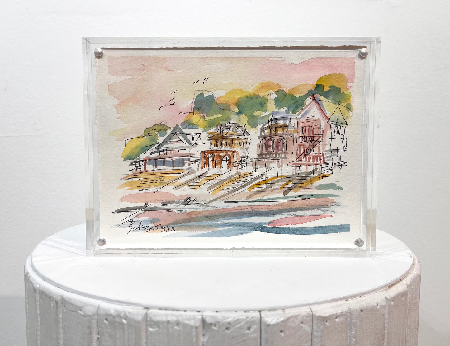 Boat House Row Mini VI | 6 x 8