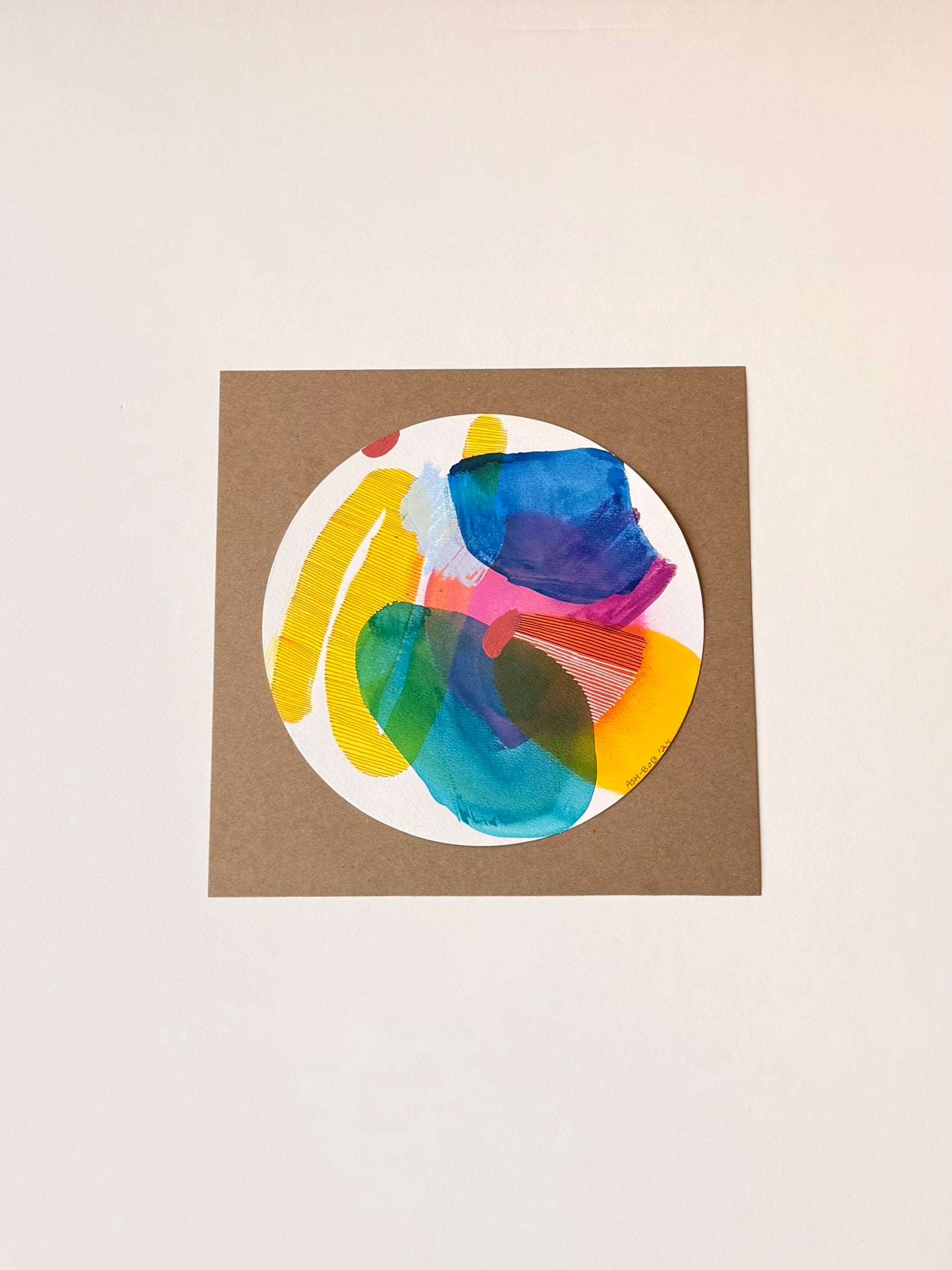 Circle Series No. 1 | 10 in diameter