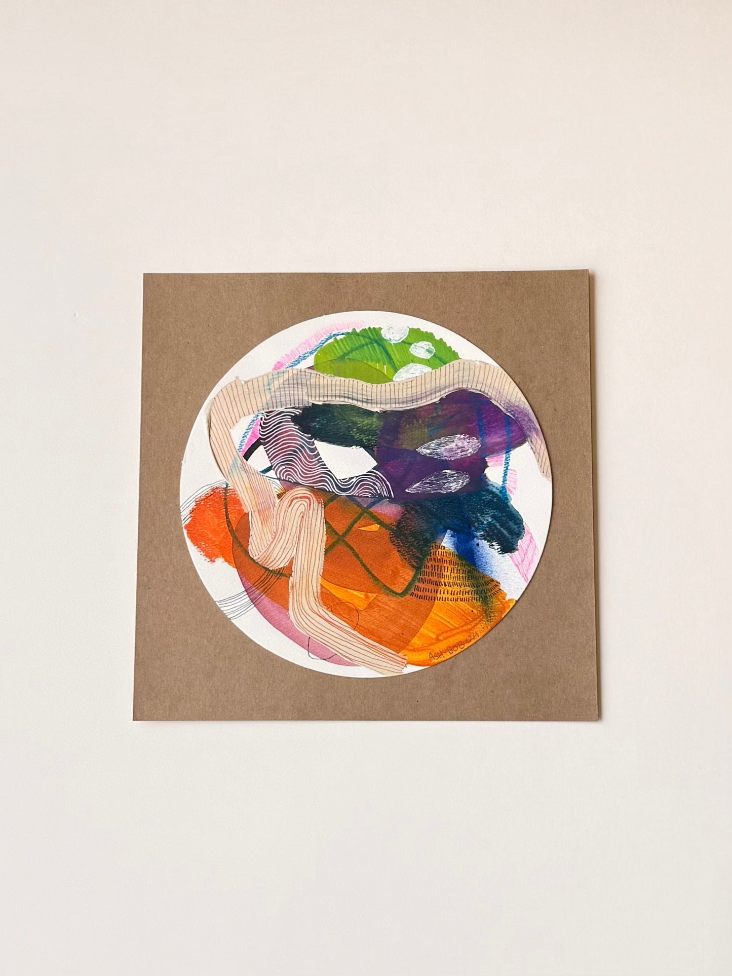 Circle Series No. 4 | 10 in diameter