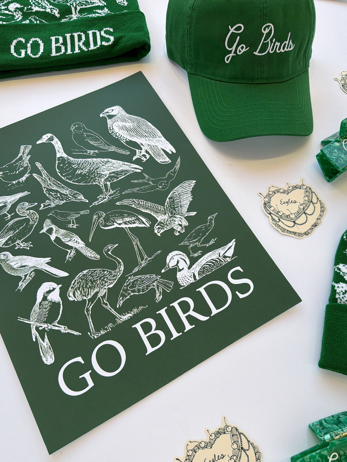Go Birds Print | 11 x 14