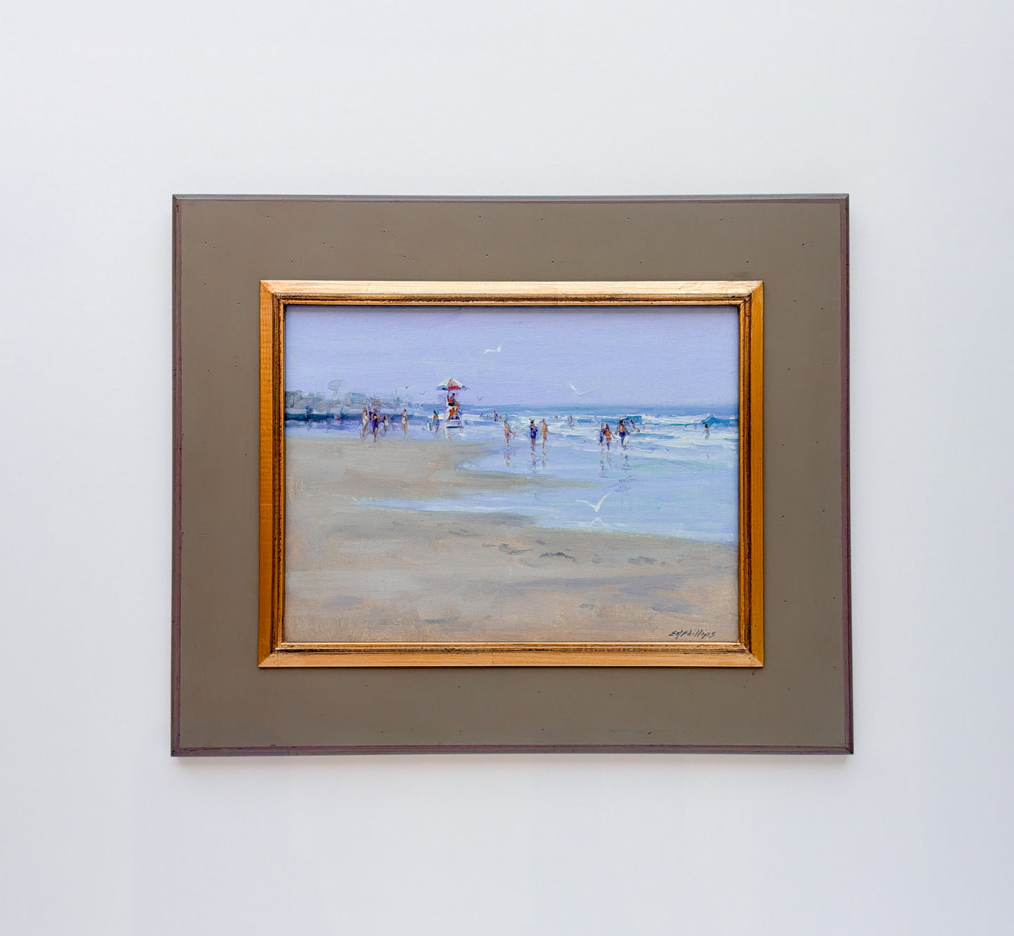 Down the Shore |  17.5 x 14.5