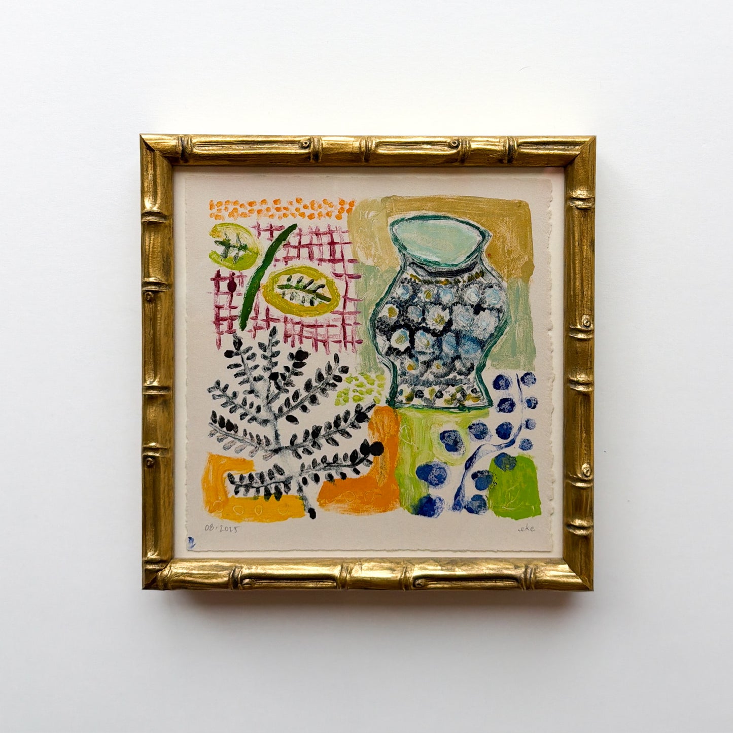 Blue Vase No. 3 (3 of 6)  | 9 x 9