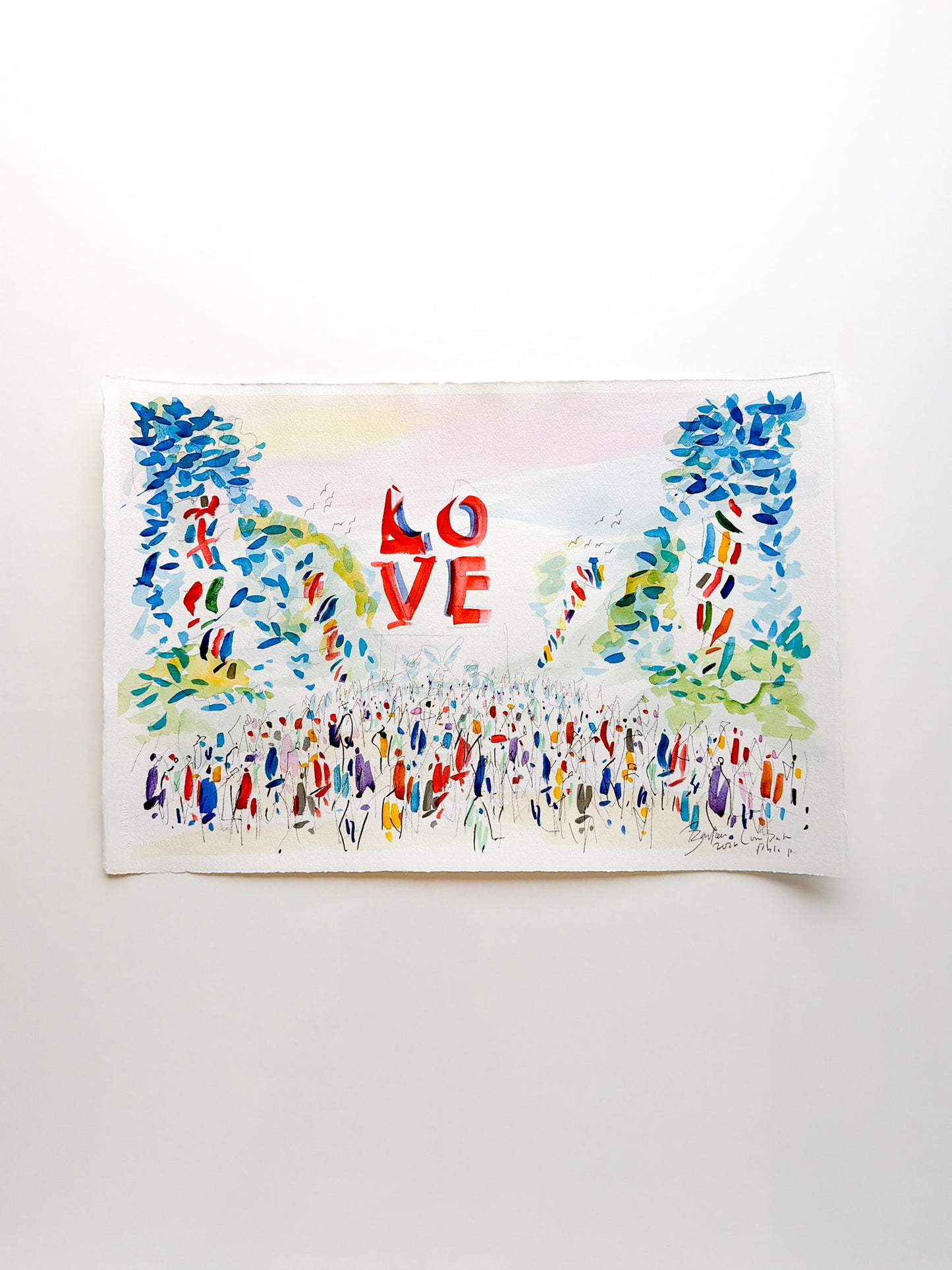 LOVE X | 22 x 15