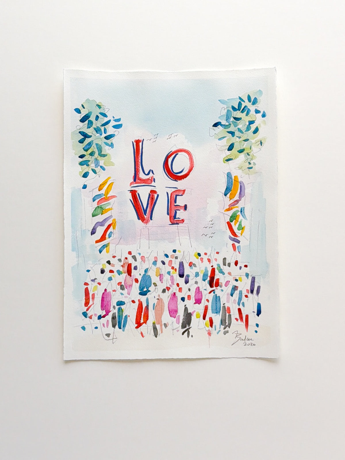 LOVE VI | 11 x 15