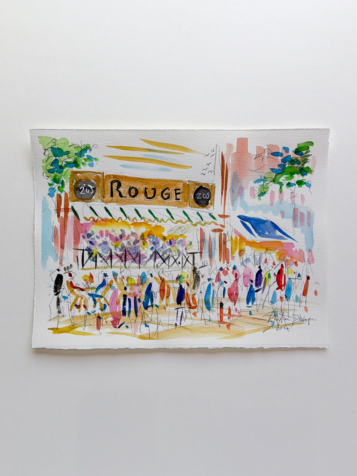 Rouge, Rittenhouse Square II | 15 x 11