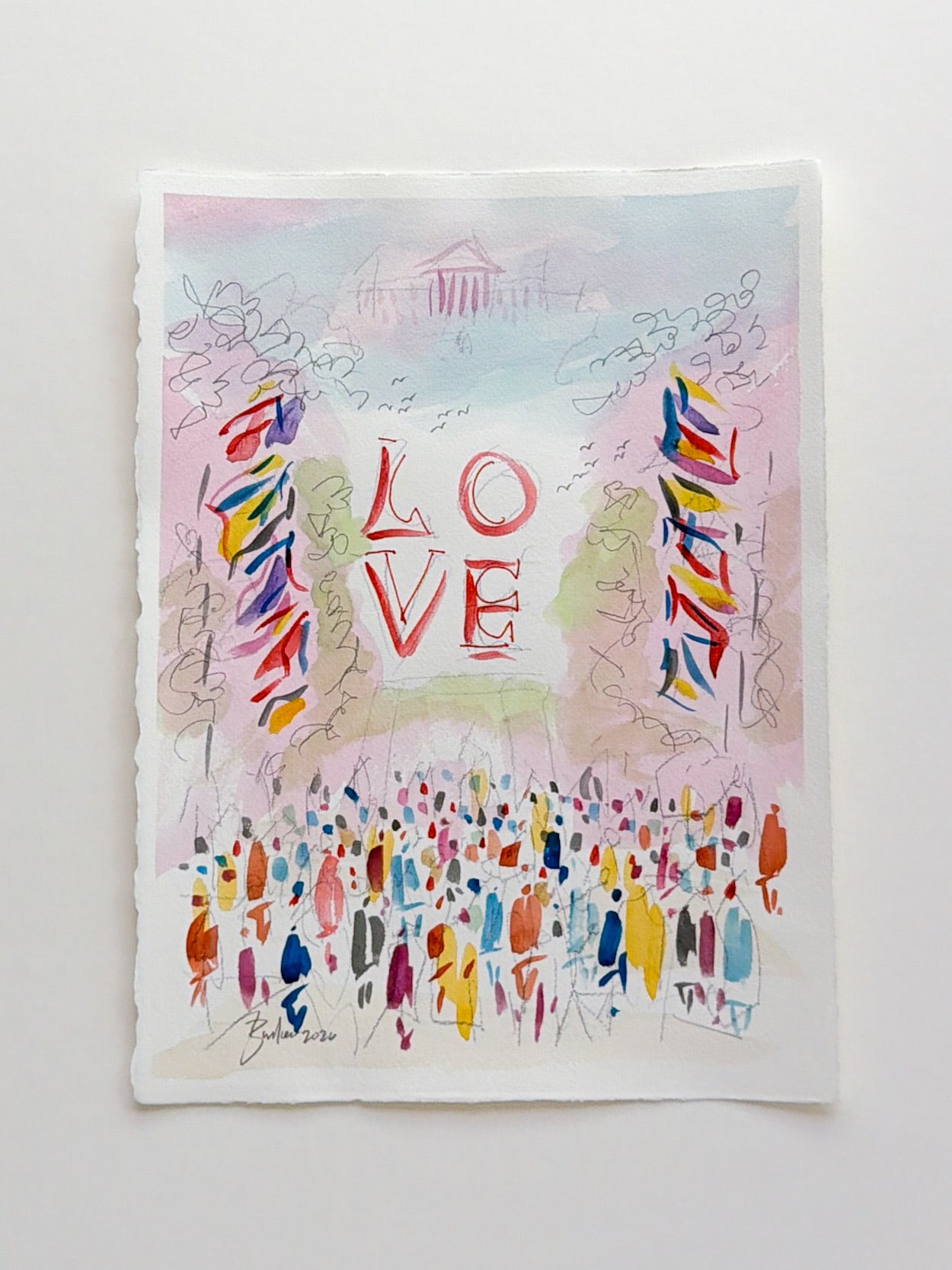LOVE IX | 11 x 15