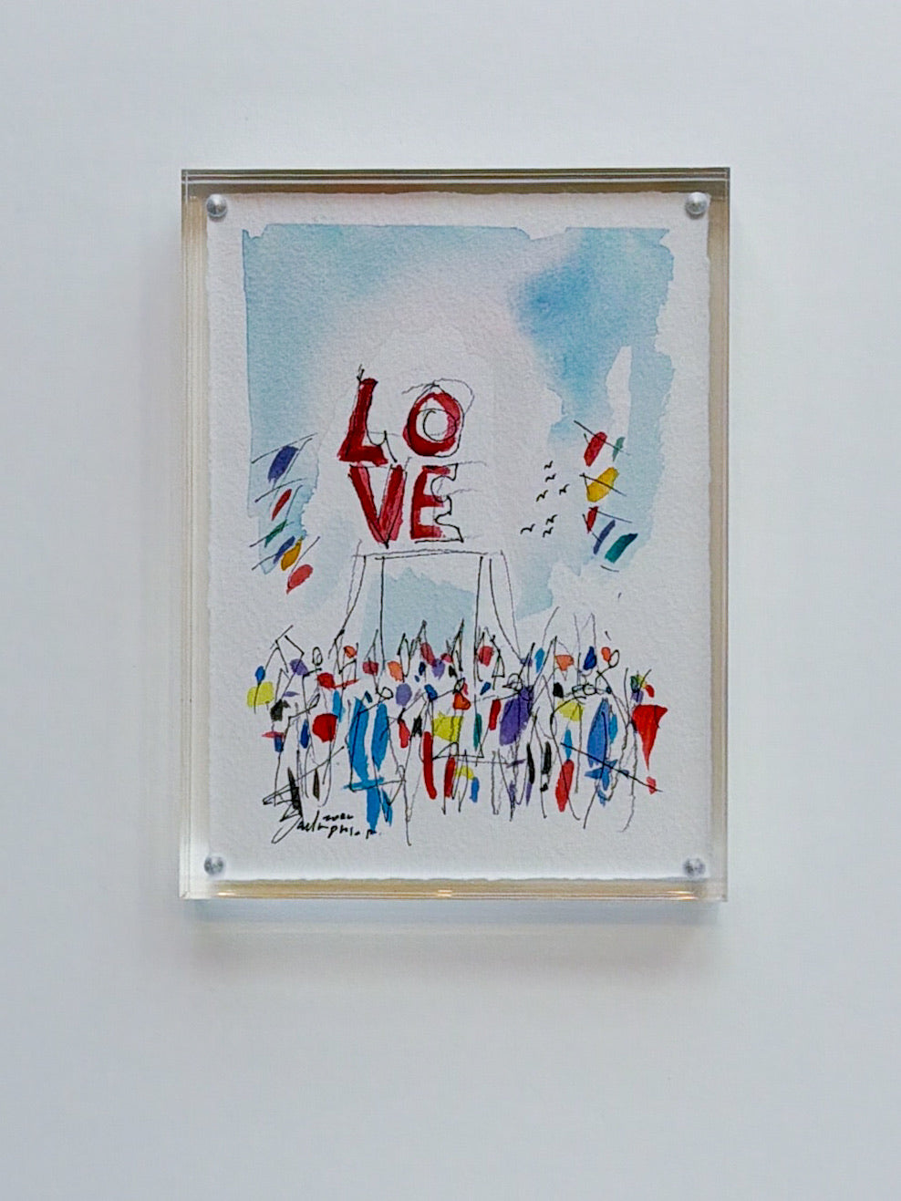 LOVE III | 6 x 8