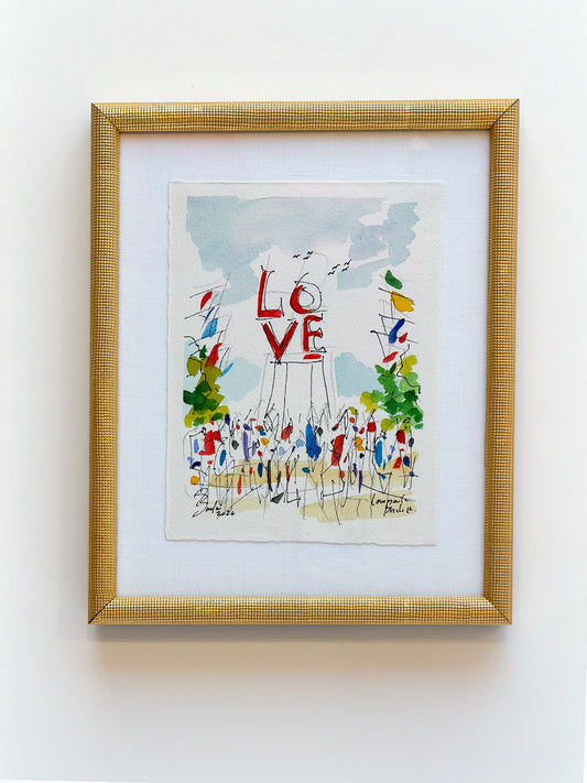 LOVE V | 9 x 11