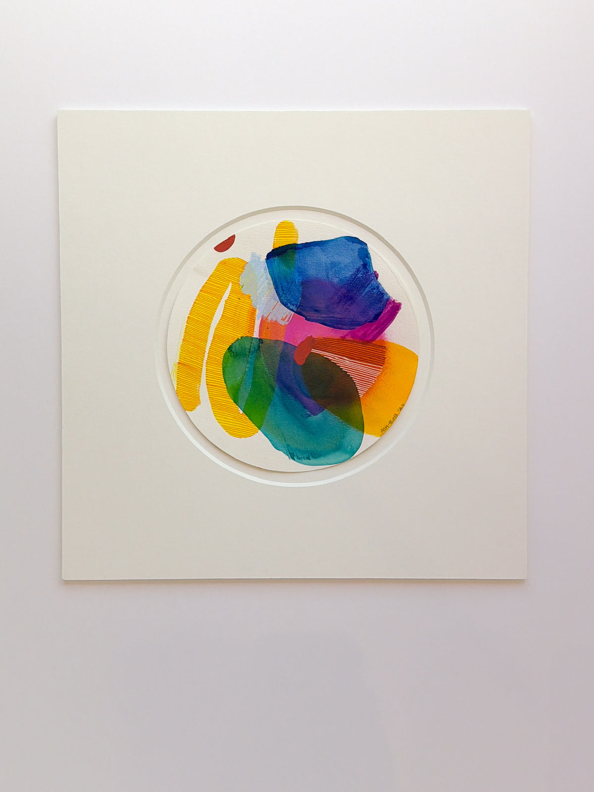 Circle Series No. 1 | 18 x 18