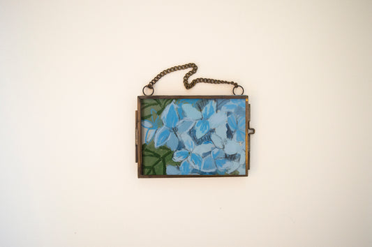 Blue Hydrangea Ornament