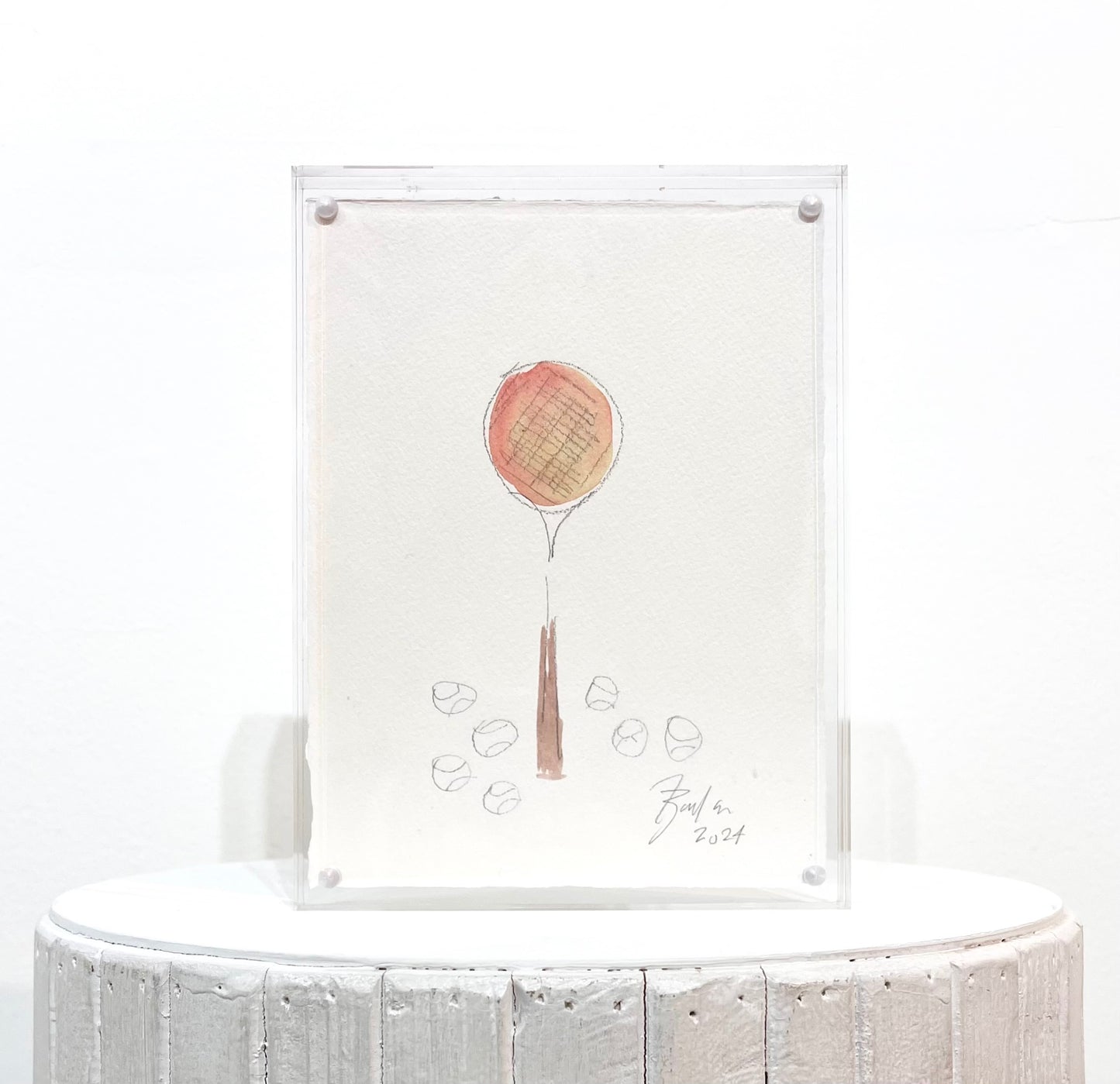 Tennis LOVE X Joe Barker  | 6 x 8