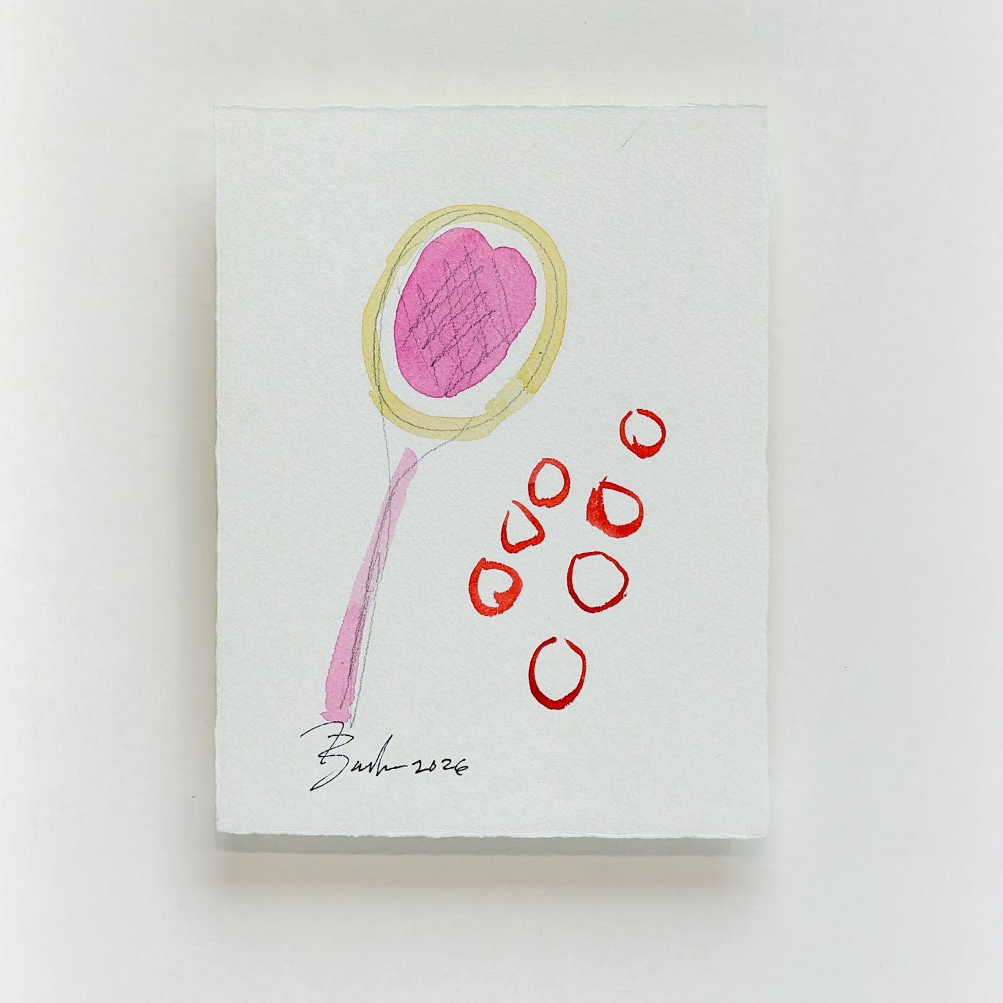 Tennis No. 2 | 6 x 8