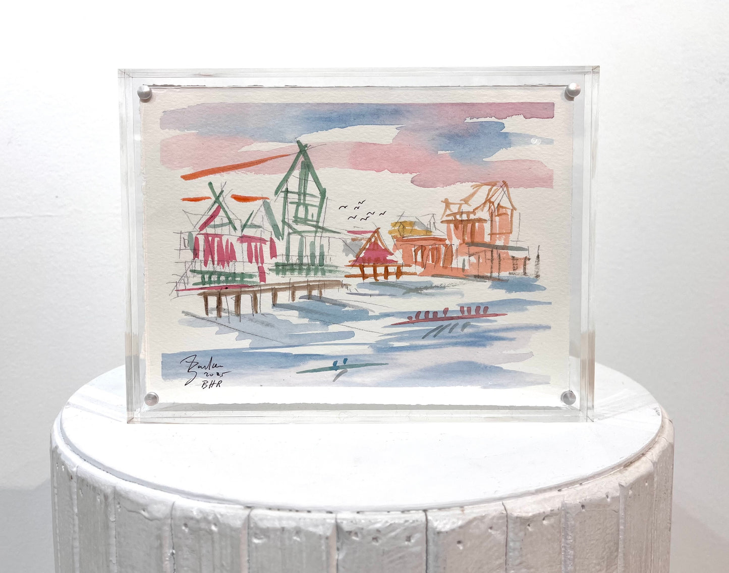 Boat House Row Mini VII | 6 x 8