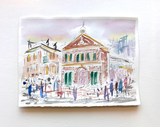 Head House Square, Philadelphia | 11 x 15