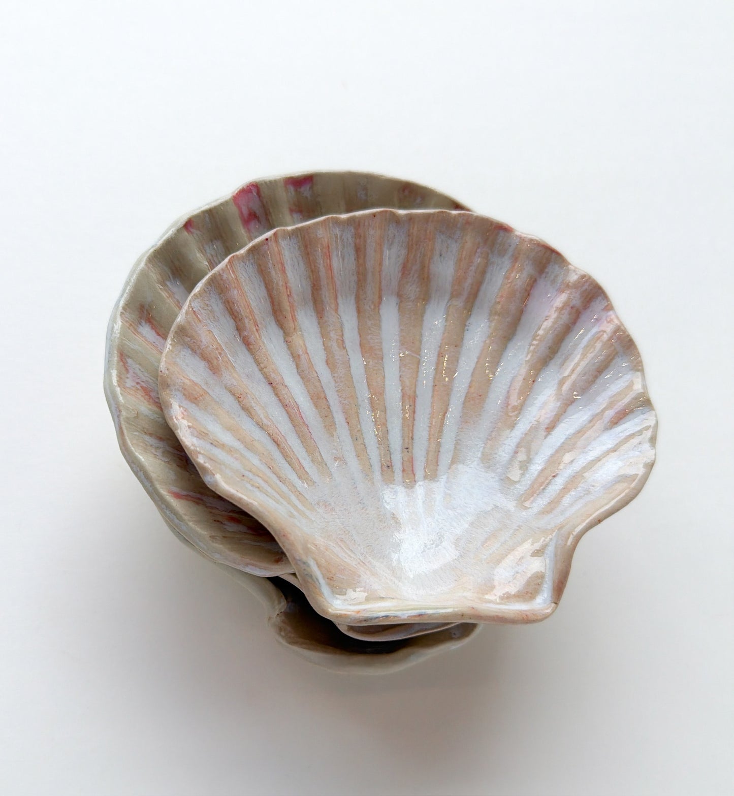 Scallop Dish Pink