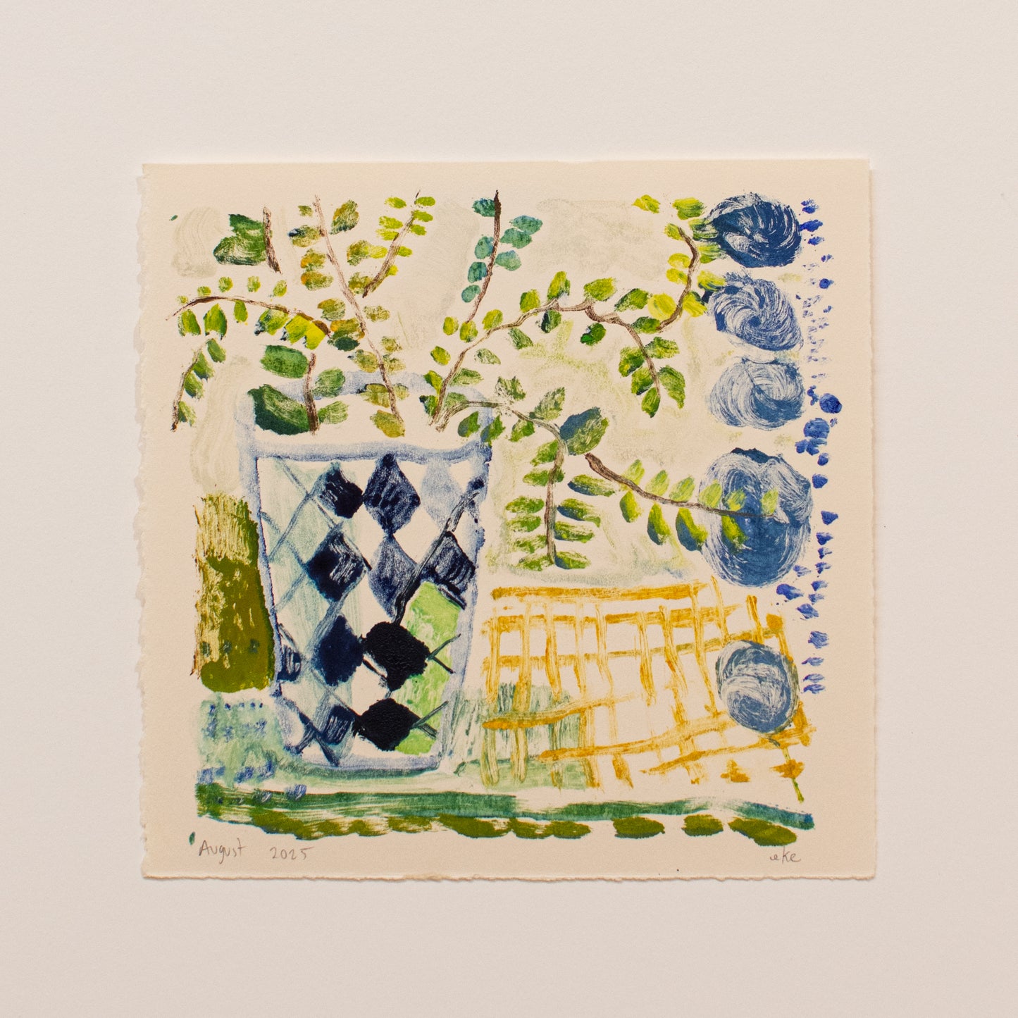 Fern Vessel No. 1  (7 of 8)  | 8" x 8"