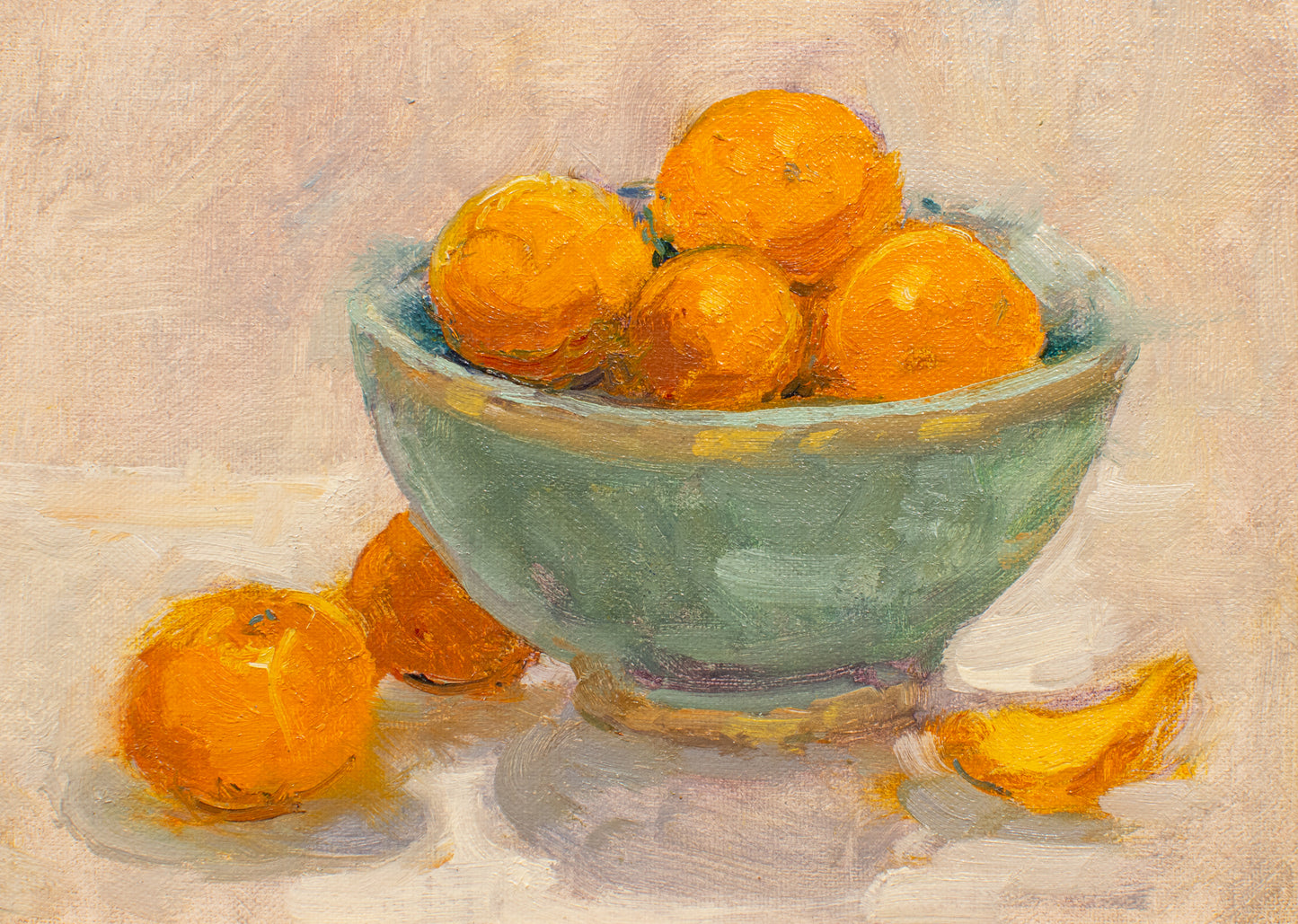 Bowl of Oranges |  9 x 11