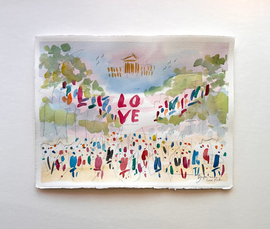 LOVE, Philadelphia X | 11 x 15