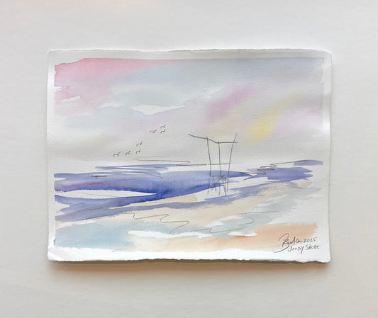 Jersey Shore, Life Guard Stand | 11 x 15