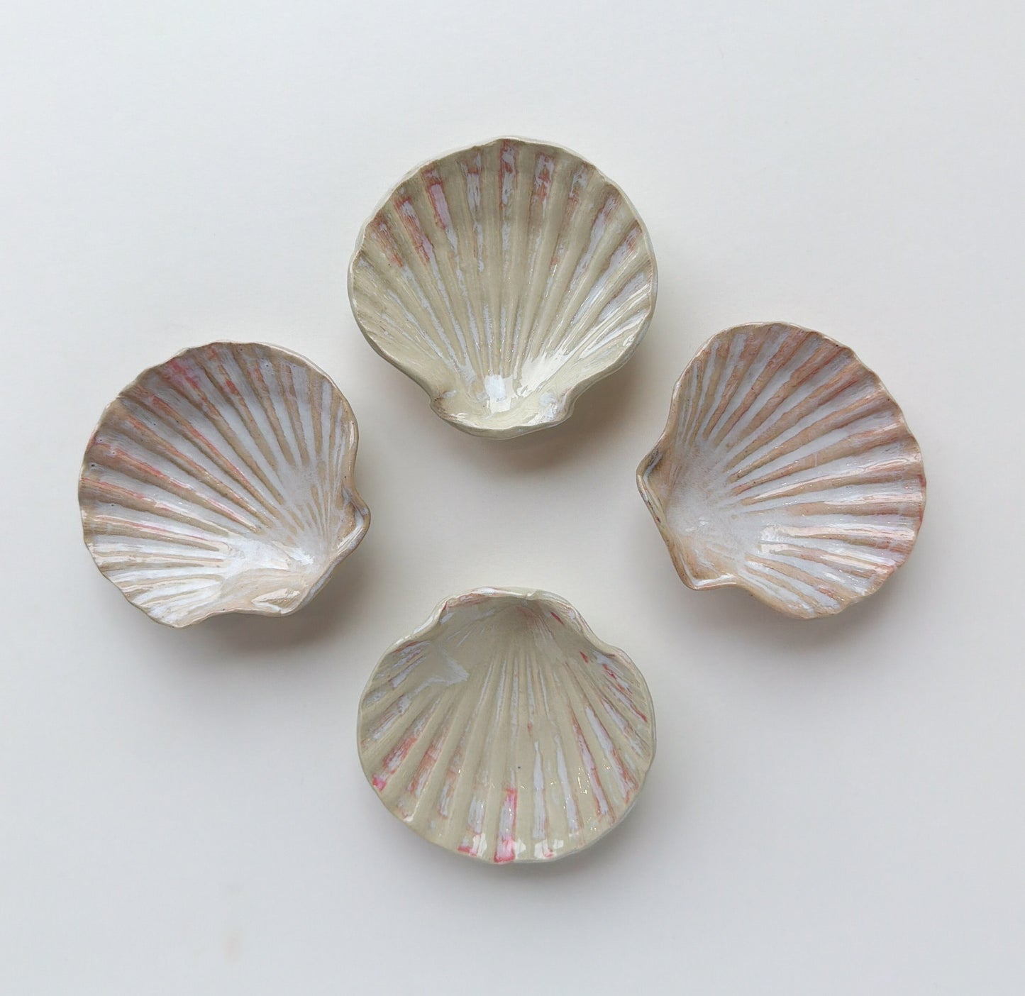 Scallop Dish Pink