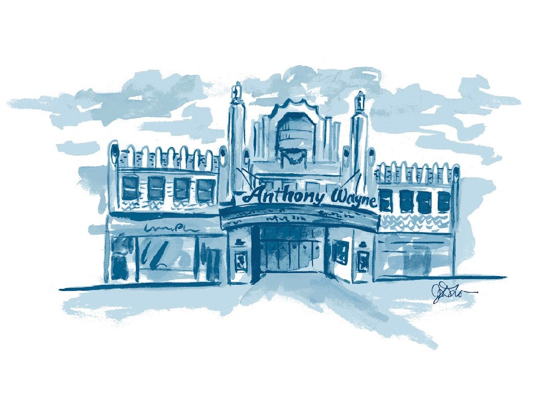 Watercolor Print | Anthony Wayne