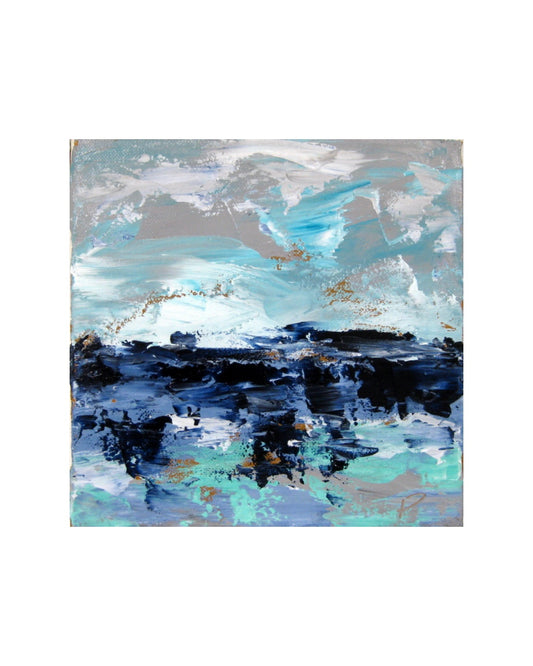 Sapphire Wave |  8 x 8