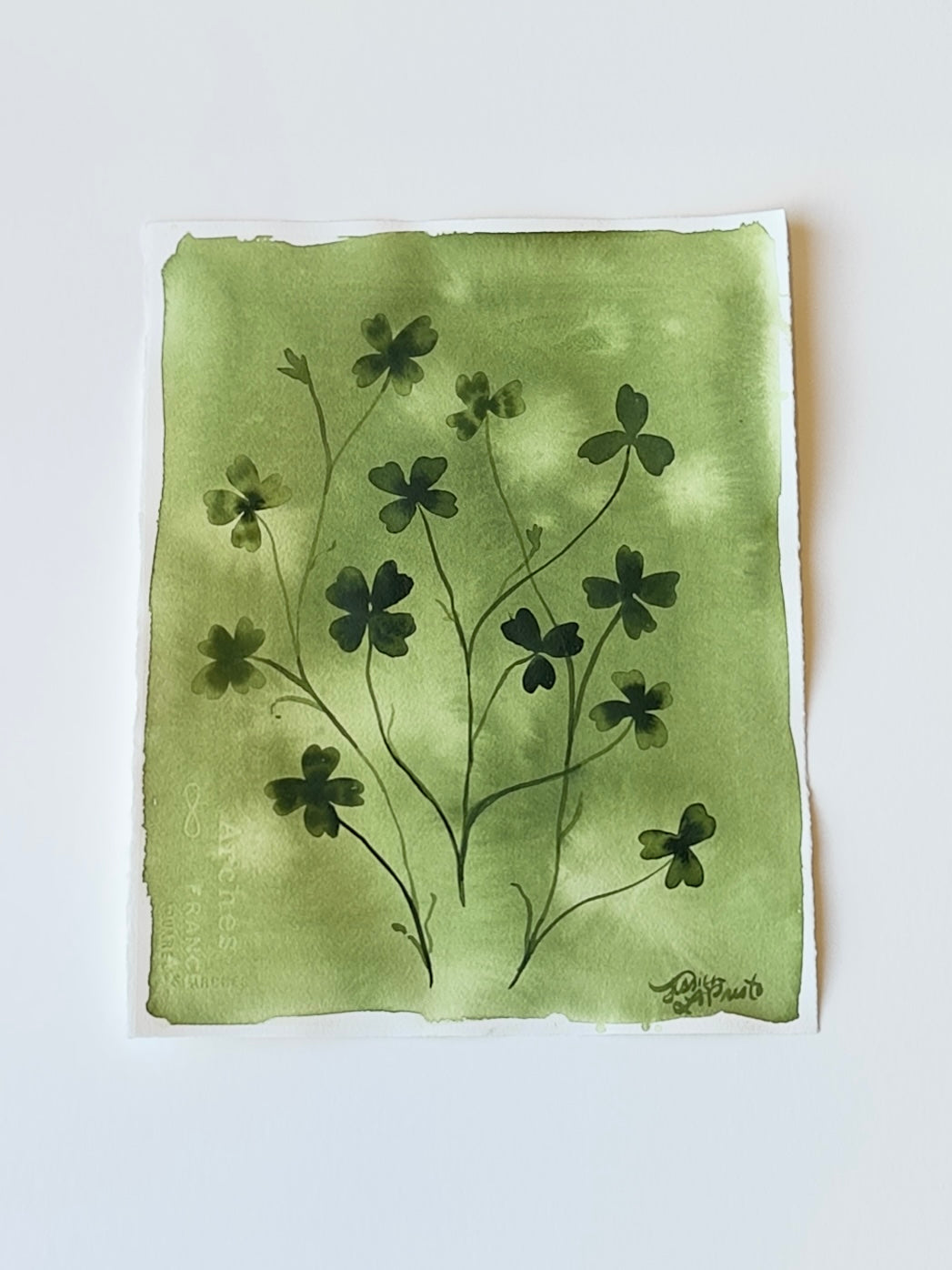 Clover No. 2 | 11.5  x 14