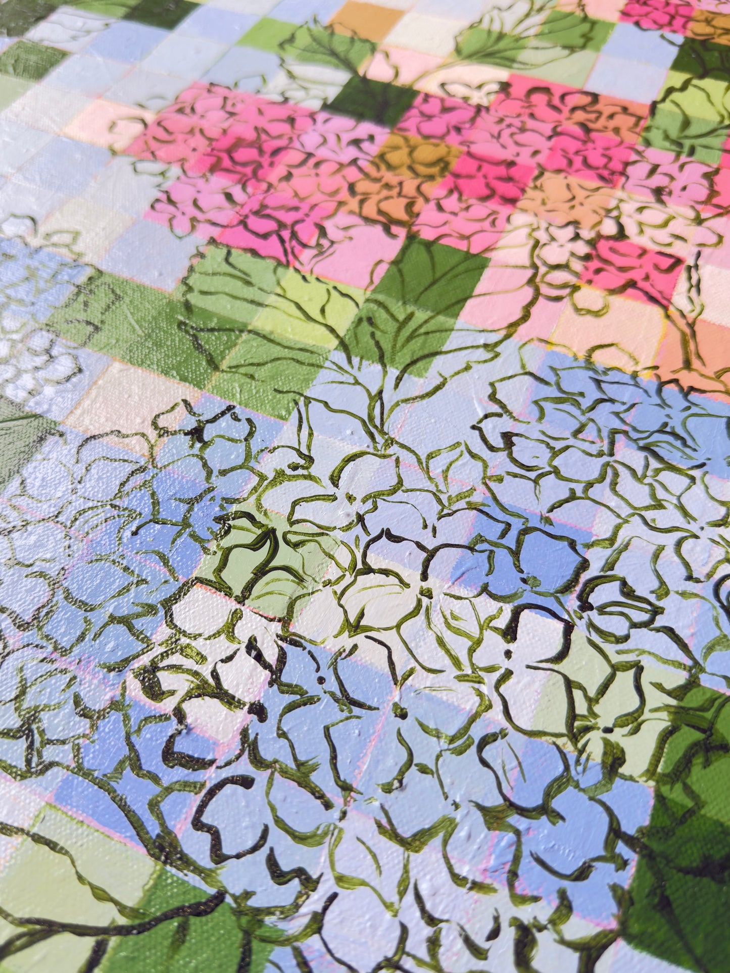 Focus on the Blooms | 20 x 24