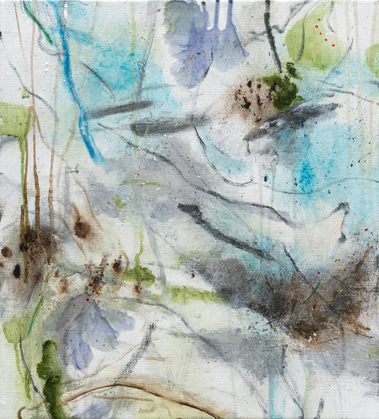 Billowing Blossoms Two | 20 x 18