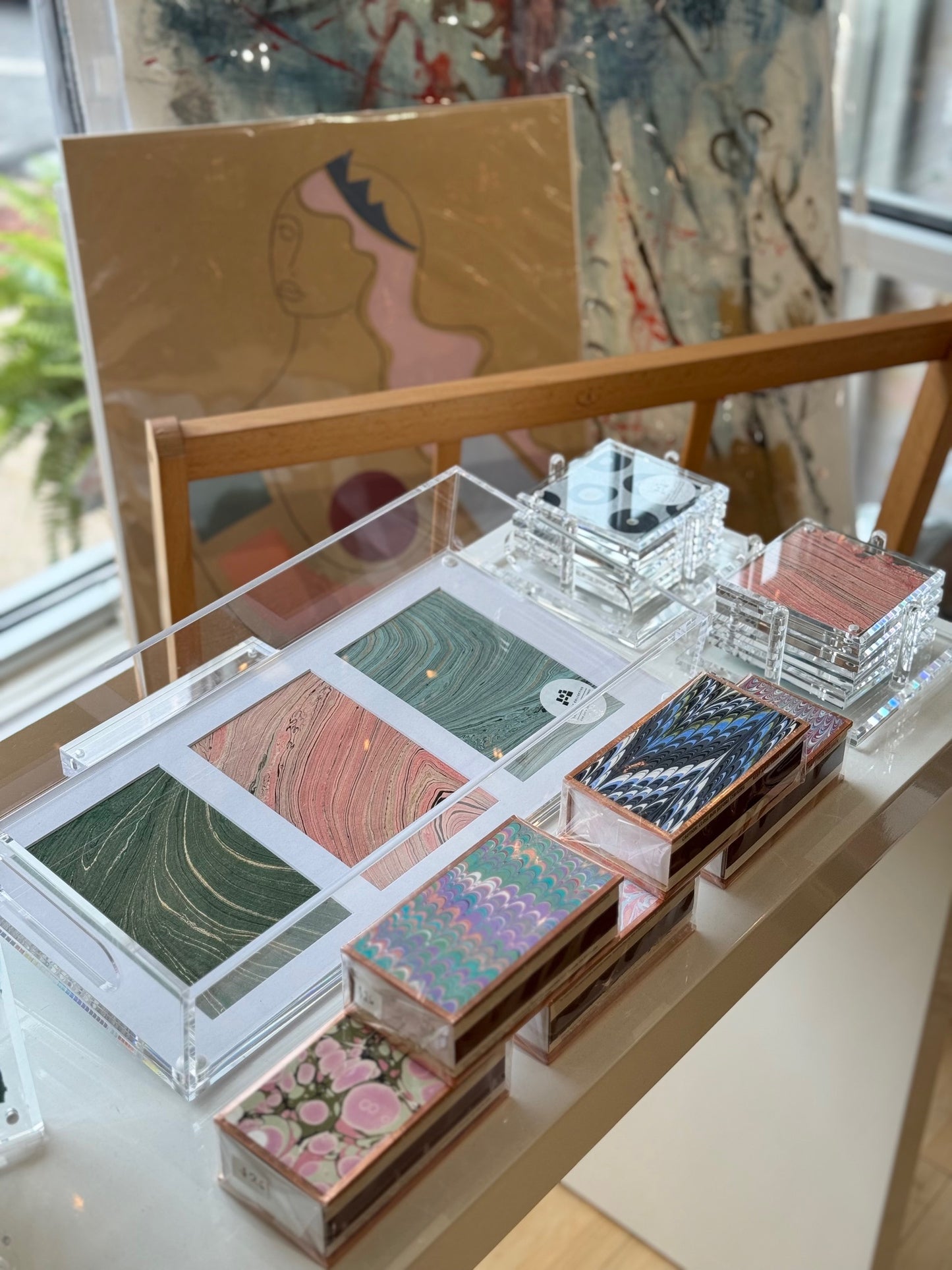Acrylic Photo Tray | 16 X 8