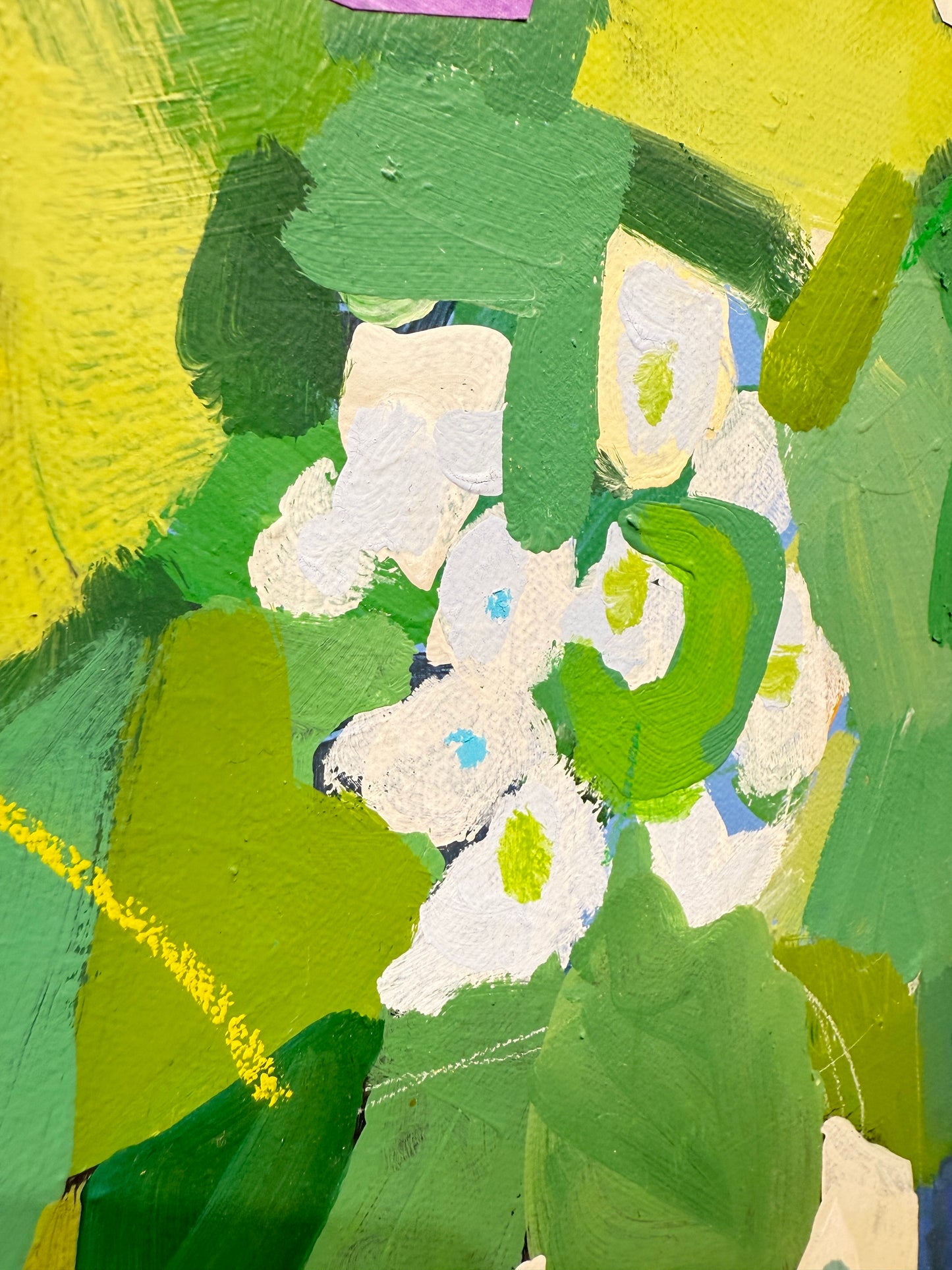 Blue & Greens |  24 x 36