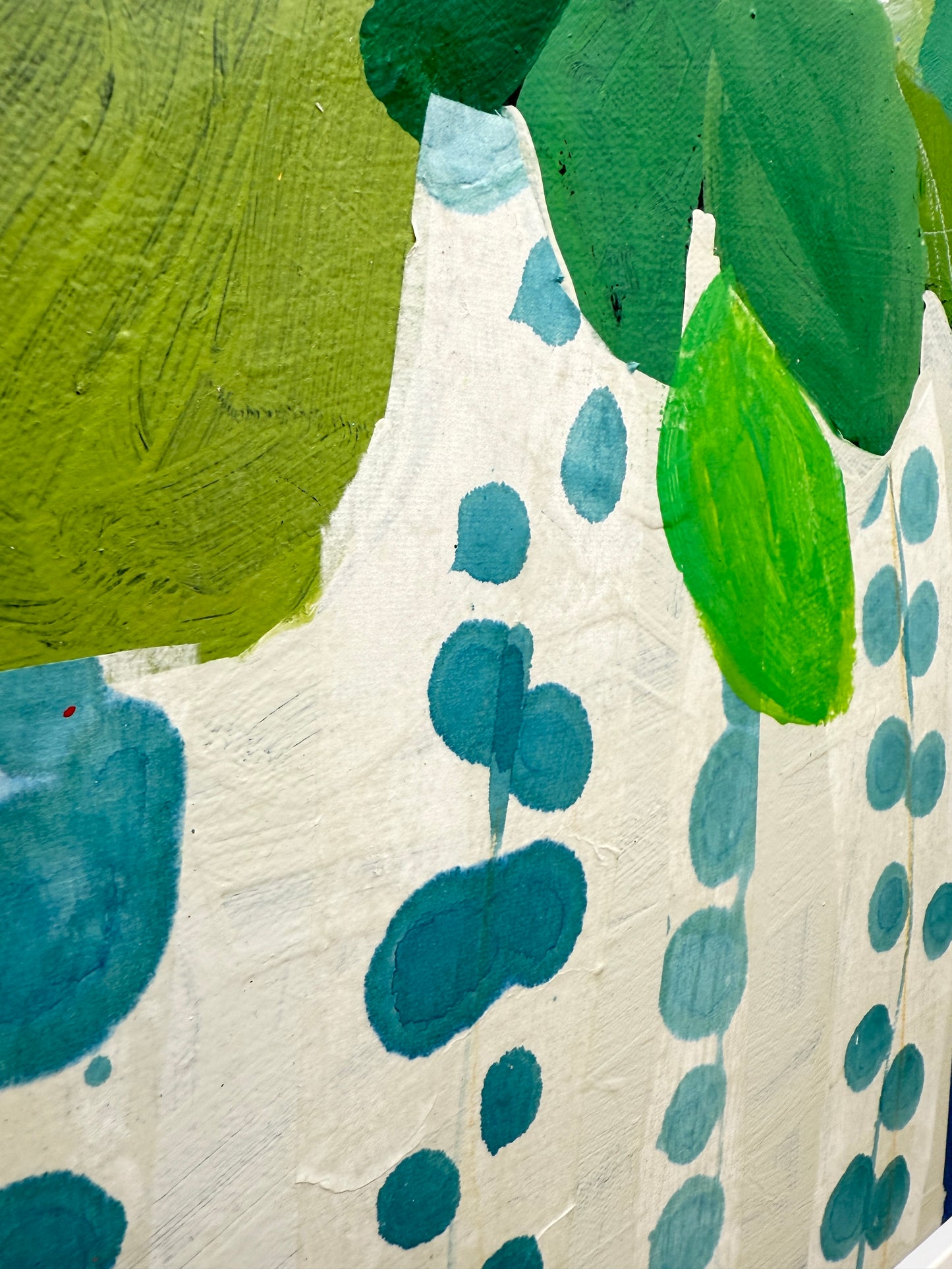 Blue & Greens |  24 x 36