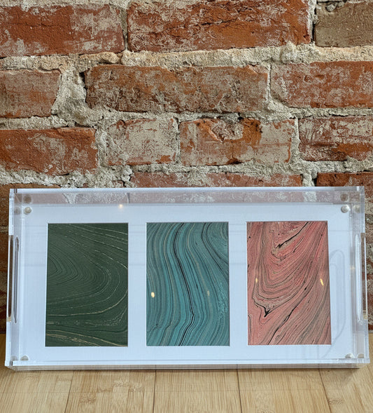 Acrylic Photo Tray | 16 X 8