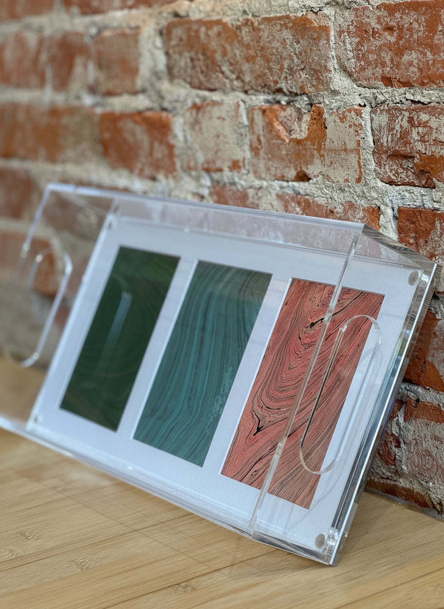 Acrylic Photo Tray | 16 X 8