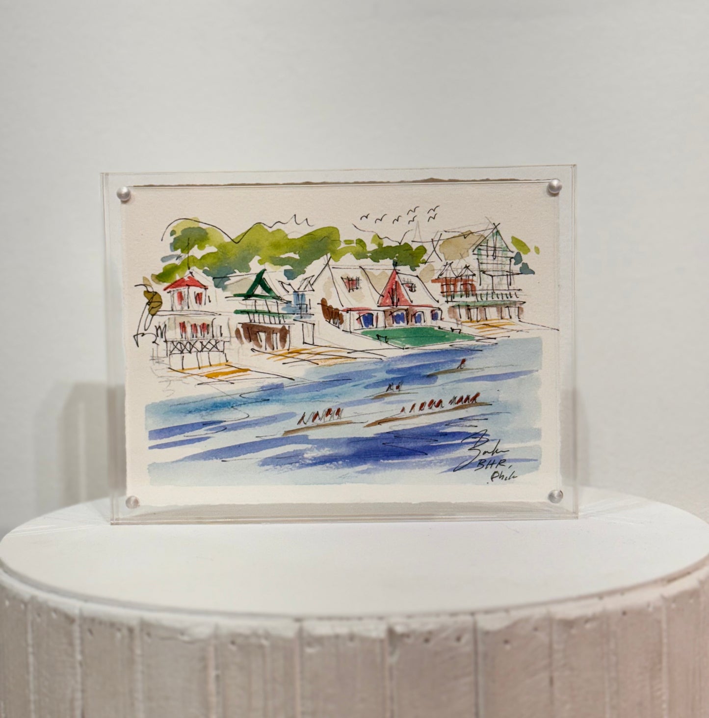 Boat House Row | 6 x 8