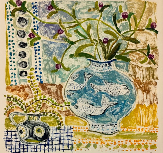 Fish Bowl No. 1 | 15" x 15"