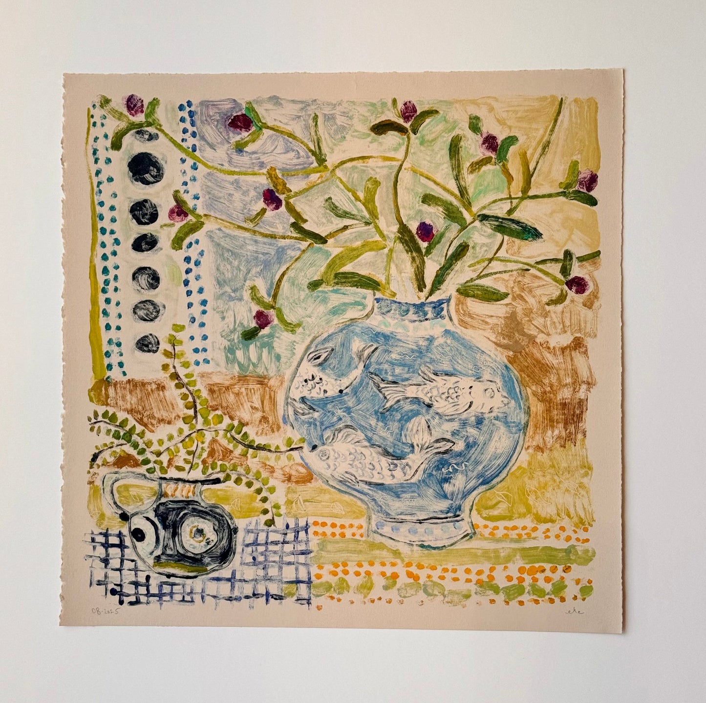 Fish Bowl No. 2 | 15" x 15"