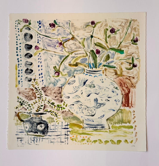 Fish Bowl No. 4 | 15" x 15"