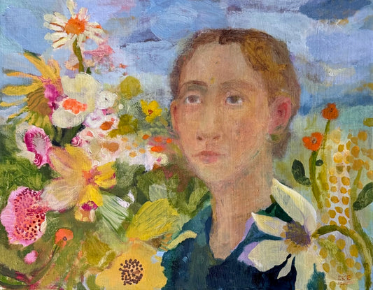 In a Garden  |  14" x 16"