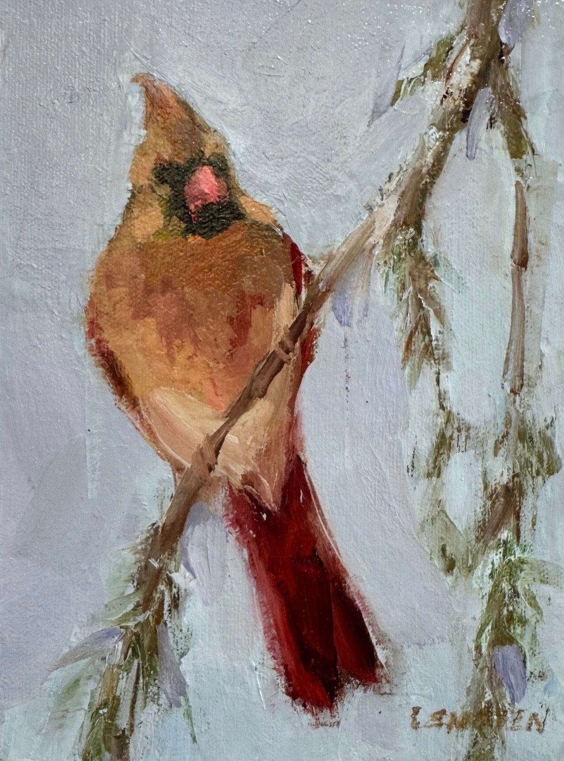 First Snowfall  |  8 x 6