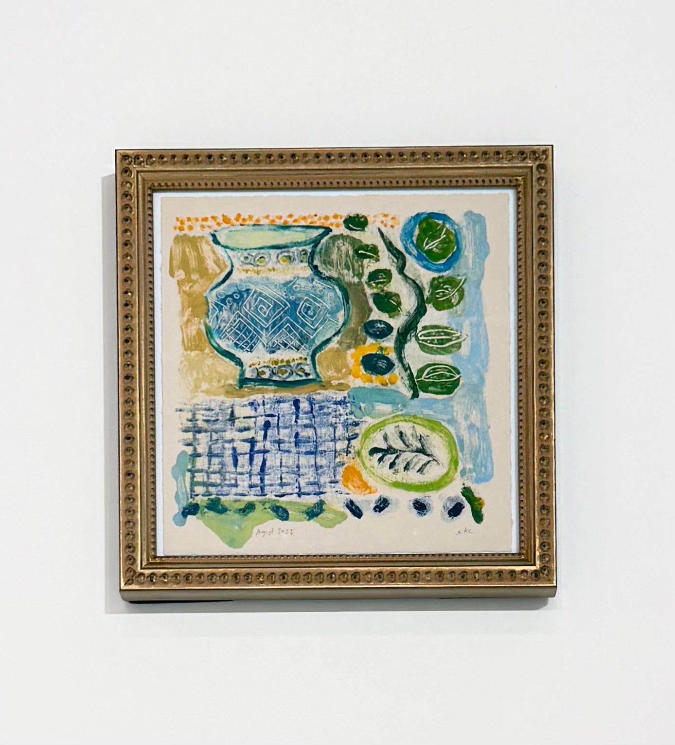Blue Vase No. 5 (1 of 6)  | 9 x 9
