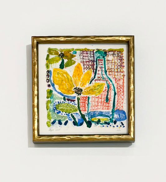 Yellow Bloom No. 4 (8 of 8) | 9 x 9