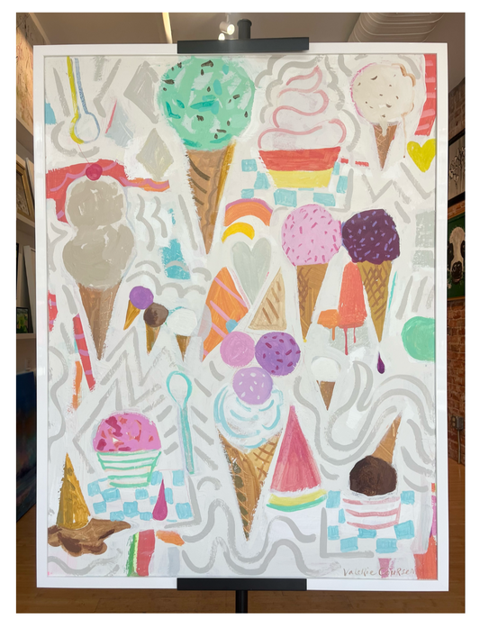 Ice Cream Cones  |  40 x 30