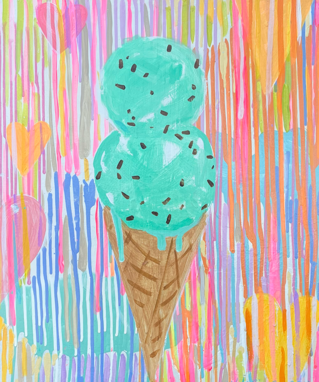 Mint Chip |  24 x 18